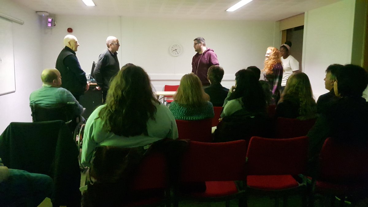 TNTimprovsketch's tweet photo. In this game of 'Pillars', we used audience members! It was a lot of fun. #kentcomedy #shortformimprov #kent #canterbury #improvcomedy #laughexplosion https://t.co/evhO9jcHwz