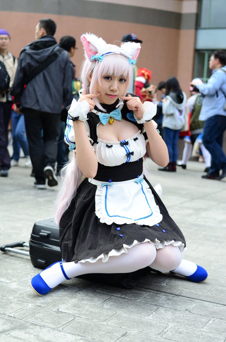 tonari_mouse's tweet photo. 20191214　CWT53　Day1
バニラ：ゆうらん（@YuLan_TWcosplay ）
📷：隔壁的滑鼠
#コスプレ #CWT53 #ネコぱら 
#バニラ https://t.co/kVj0EzSVdG