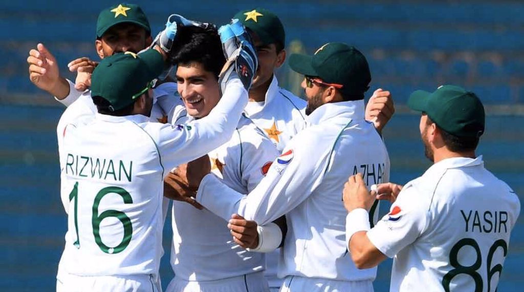 iNaseemShah's tweet photo. A very emotional test series for me and my fellow players. This five-for is for my Ammi Ji; This win is for the brave and beautiful people of Pakistan. Thanks everyone for your prayers, love and unconditional support. #RiseAndRise #PakistanZindabad #PAKvSL 

PC: @ICC https://t.co/WXlGpEfudK