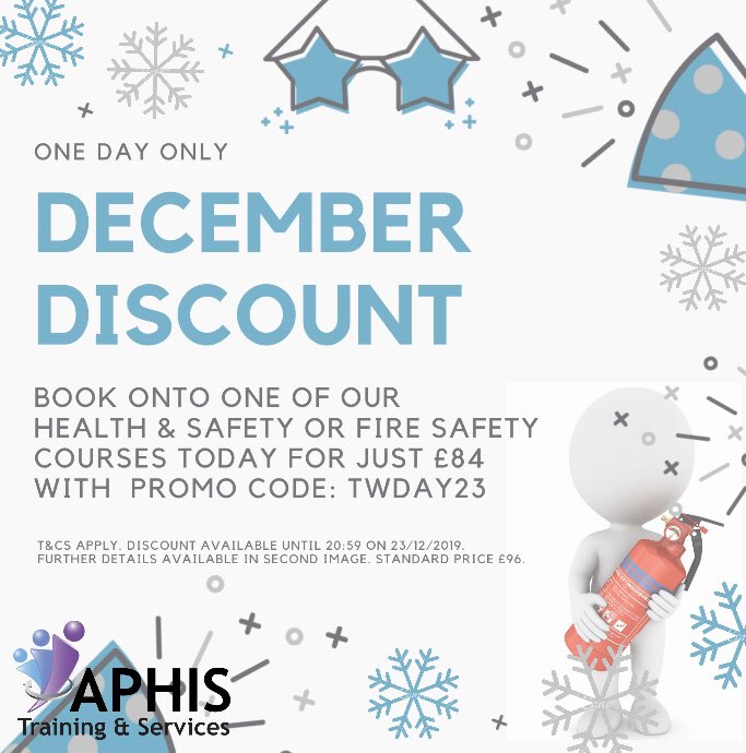 AphisTraining's tweet photo. #Day23 #DecemberDiscount https://t.co/ln51b9E9da