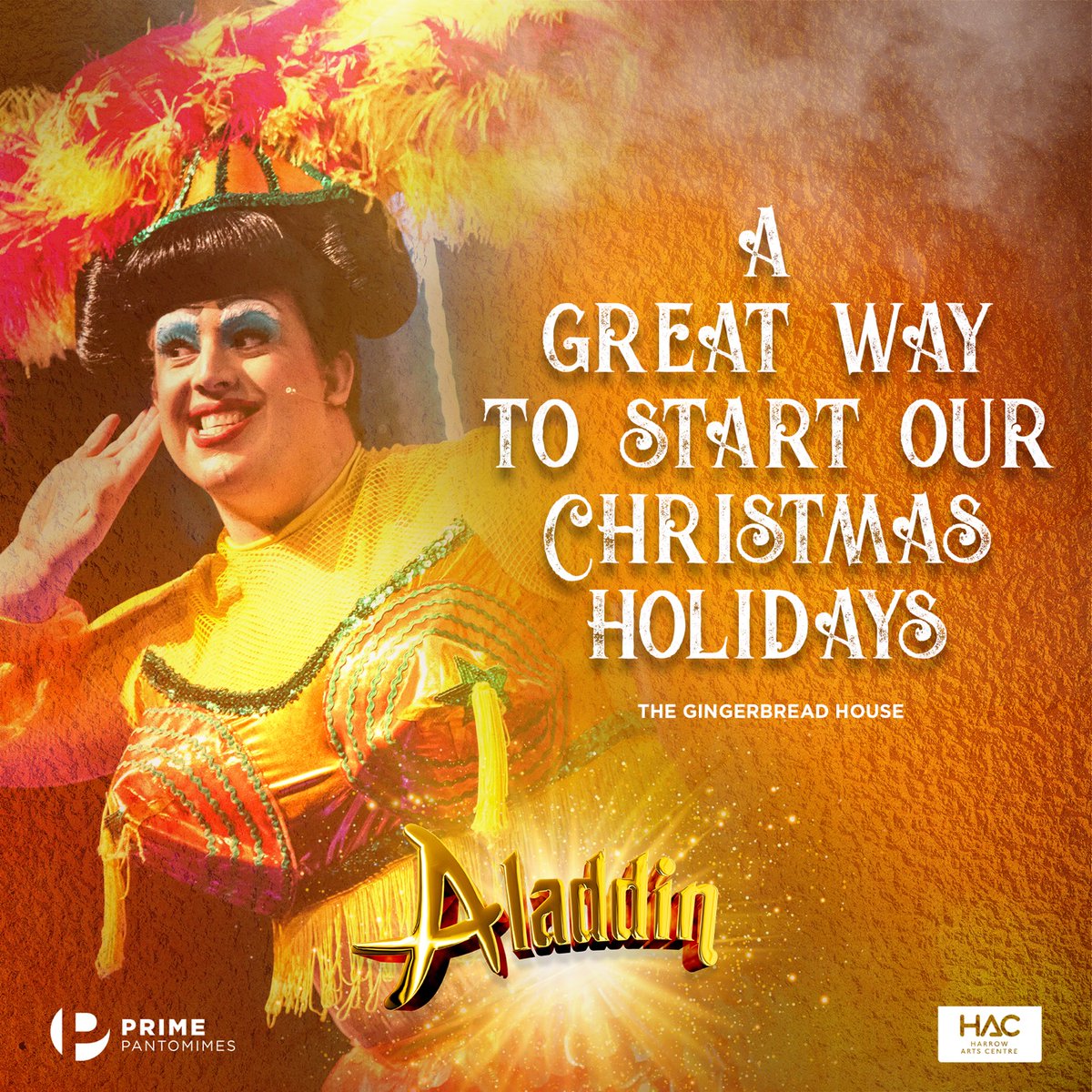 PrimePanto's tweet photo. Harrow audiences - your wish for the most perfect Christmas show has come true! 🎄🧞‍♂️

📍 @HarrowArts 
🎟 https://t.co/YsTPyYNtaq https://t.co/VyH8W4NdRy