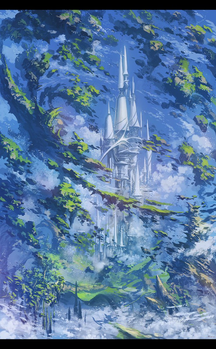 これを見た人は水色又は青色と白色の混ざった色の