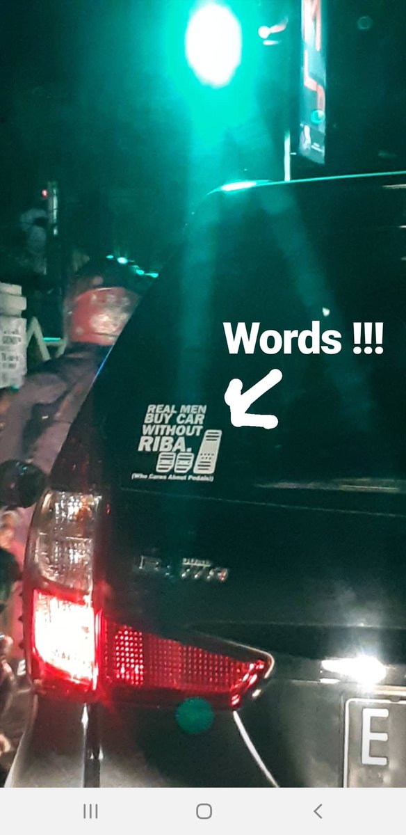 Awalnya liat sticker ini di belakang suatu mobil.. dalam hati.. ah pasti susah.. tapi setelah tau dosanya rina kaya apa.. dicoba ditekuni.. dijalani, disabarin, alhamdulillah.. we did it also 🙏