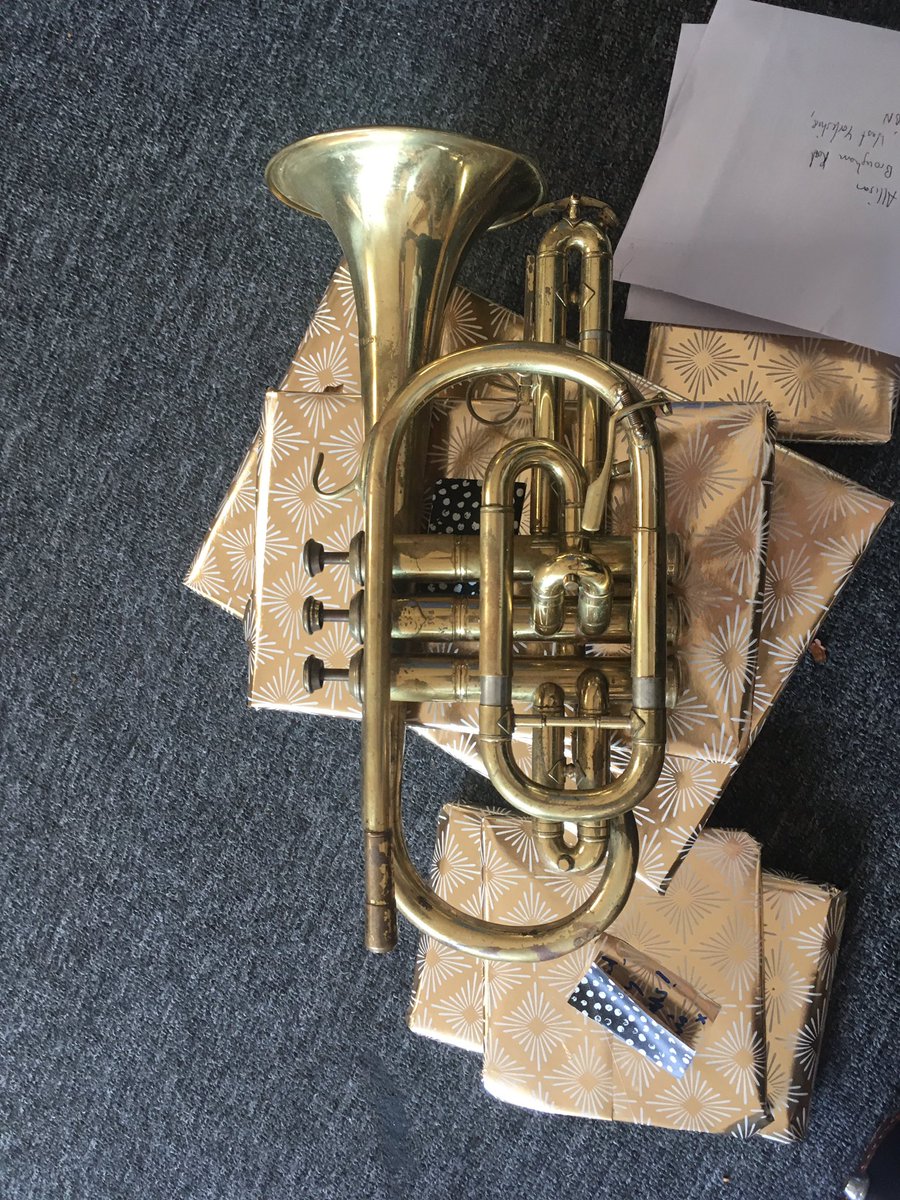 chrisjdowding's tweet photo. Cornet and presents listen to mental #Prezens with @screwgub and David Torn on @ECMRecords... https://t.co/7YY9wL0l8q