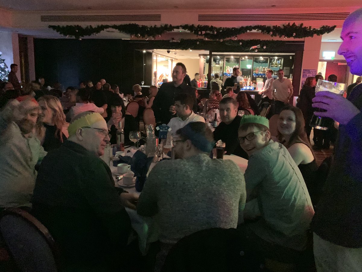LeengateValves's tweet photo. Happy Christmas Eve Eve, everyone!
Check out these pics from our Christmas Party on Friday at @ChesterfieldFC's #proactstadium A wonderful time was had by all... followed by a spectacular hangover for most!
Have a #MerryChristmas ! https://t.co/mcQXTlwGpz