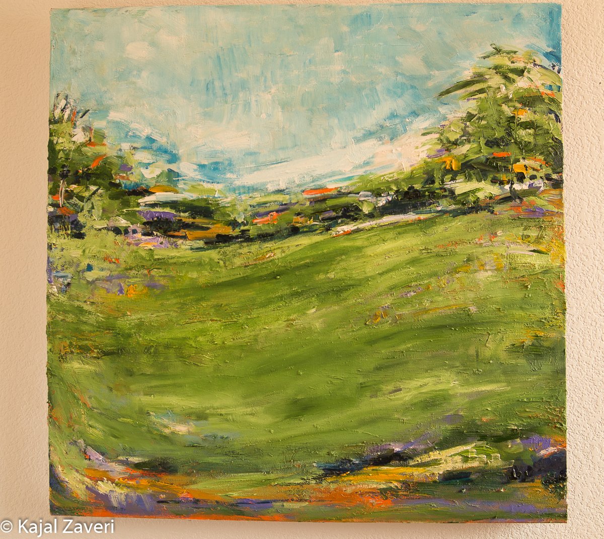 zaveri_k's tweet photo. Oil Painting "Somewhere Outside" available on #WillaimsSonoma
https://t.co/QtdHOqSUjF

An original and one of a kind Christmas Gift
#MondayMotivation #mondaythoughts #MondayMood #HolidaysAreComing #Original #landscape #green #nature #trees #oneofakind #Artist #SanFrancisco https://t.co/KFiz18WETW