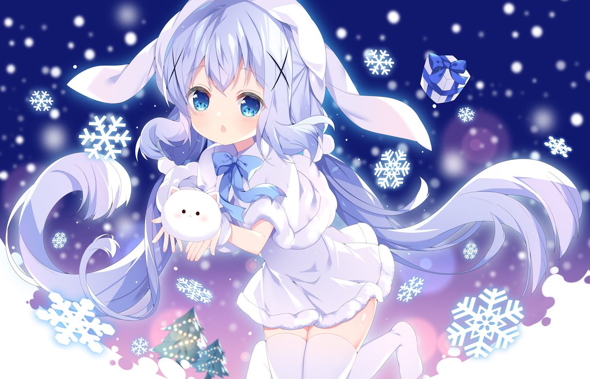 月見 チノちゃん Merry Christmas ごちうさ クリスマスイブ