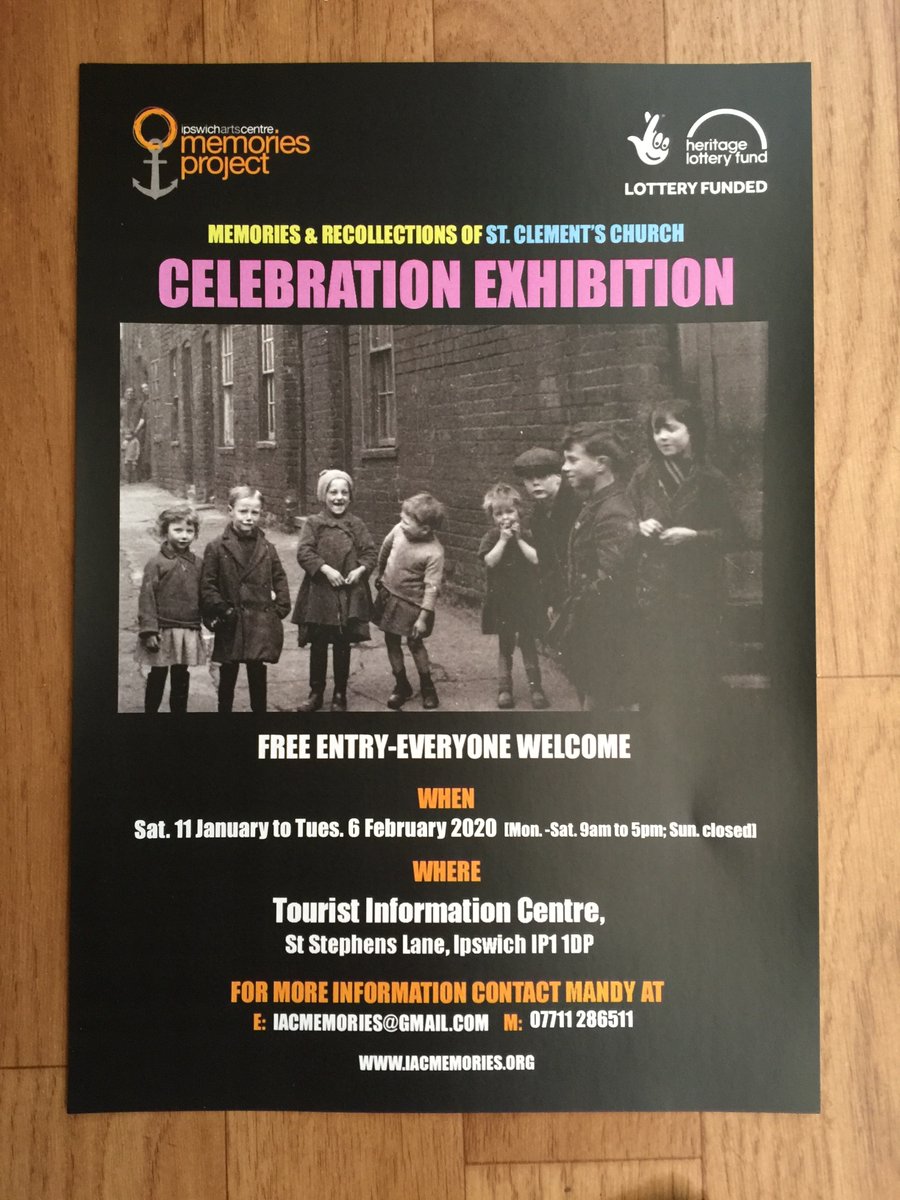 ipsartscentre's tweet photo. We are at Ipswich Tourist Information Centre St Stephen's Lane Ipswich @IpswichGov from 11.1.20 to 6.2.20
 
@allaboutipswich
 
@ipsvision
 
@ipswichstar24
 
@ipswichcm
 
@VolSuffolk
 
@suffolkcc
 
@Ipswich24mag https://t.co/hkR1QF56Dd