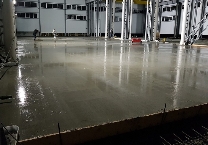 ​Строительство бетонных промышленных полов