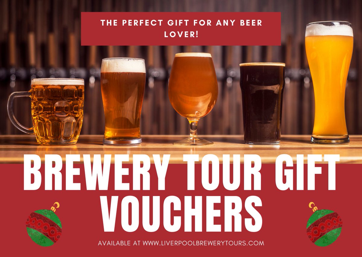 Still time to order your e-voucher for that special beer lover in your life!

Our gift vouchers can be used for any 2020 tours, including our January tours were we will be trying out some new beers to celebrate <a href="/Tryanuary/">Tryanuary UK #Tryanuary</a>! 

Visit our website to order: buff.ly/30js6OH 🎅