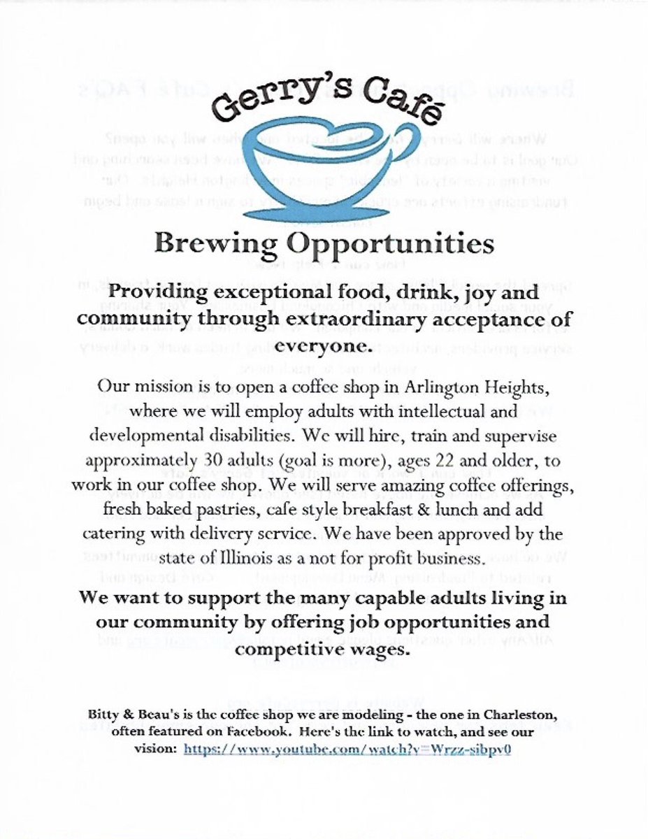 CafeGerry's tweet photo. Help make a difference @luka7doncic!Gerry’s Café is a non-profit organization that will employ over 40 adults with intellectual &amp; physical disabilities! Check out our mission statement below and see how you can help #builditwithus! Thanks again &amp; have a great rest of your season! https://t.co/p6CUOxzDzO