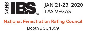 NFRCRatings's tweet photo. NFRC will be at @IntlBldrsShow. Be sure to visit NFRC's booth to learn how the NFRC label is advancing #energyefficiency in the home-building industry, and find solutions for your clients. #IBS2020 https://t.co/FxF1McgUwe