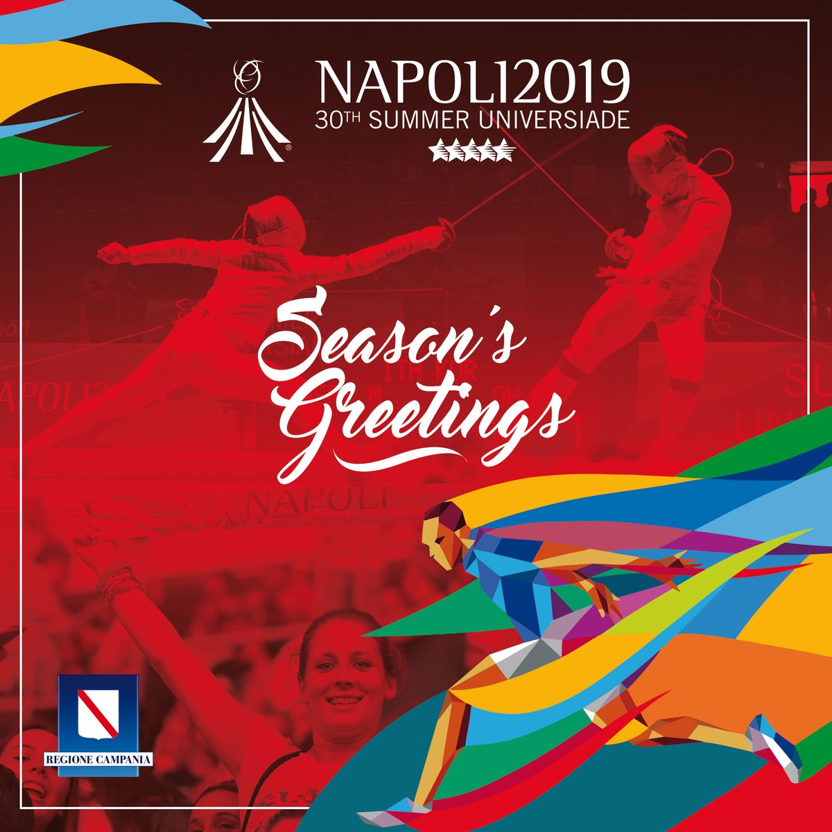 Buon Natale e felice Anno Nuovo da #Napoli2019 #ToBeUnique