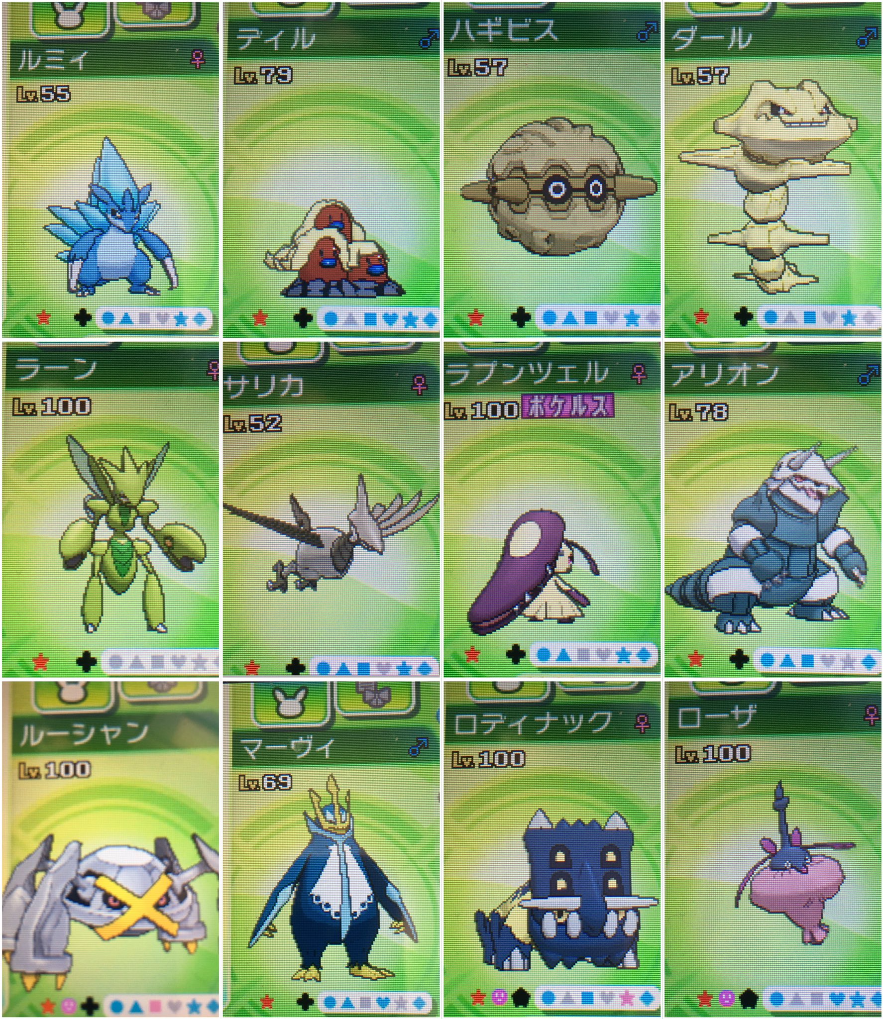 りーお はがねタイプの色違い 準伝 伝説 幻の一部除いて制覇しました Ubとかは旦那のrom借りて粘ろうと思います ダダリンは特性的にはがねタイプカウント笑笑 T Co Aqlx0oe5e9 Twitter