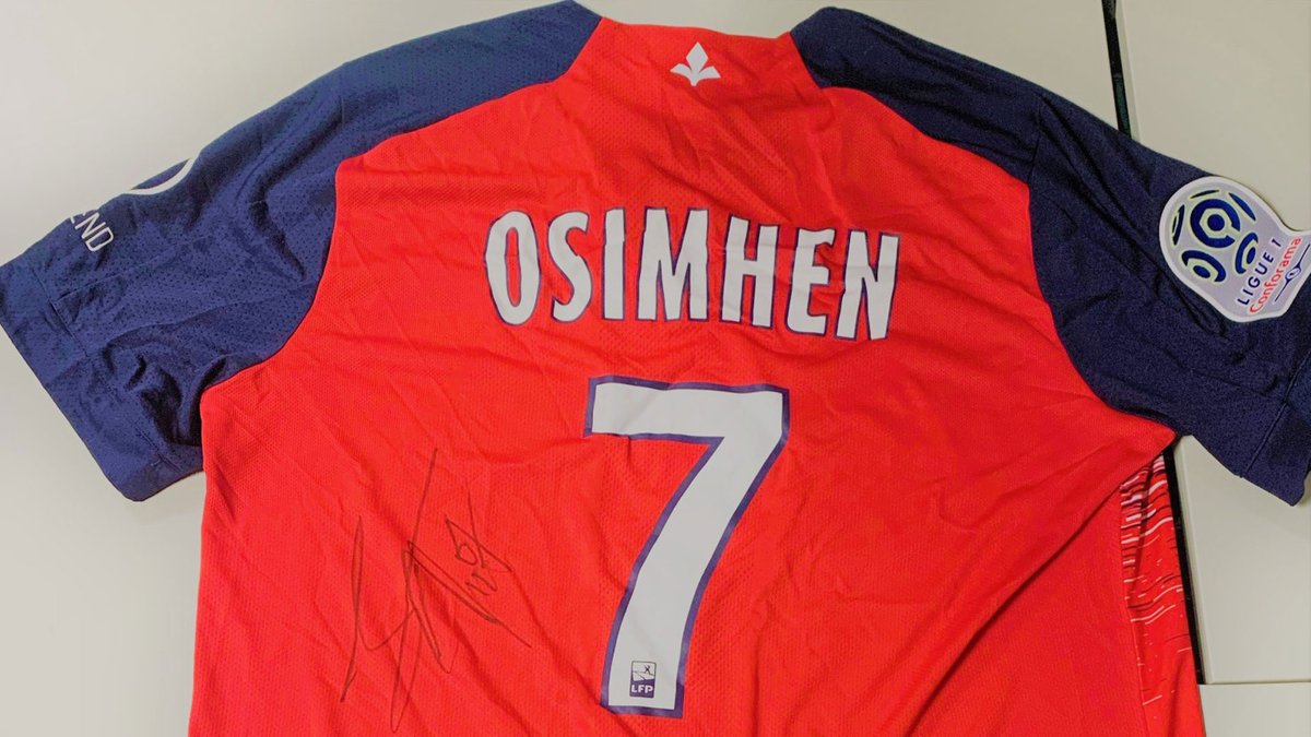 LOSC_EN's tweet photo. 🎁 WIN a signed @victorosimhen9 LOSC shirt !

🔁 For your chance to get your hands on this special prize, simply RT this tweet and give us a follow! https://t.co/189bSS6xGL