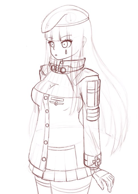 416の服描くの1番慣れてるはずなのにめちゃくちゃ大変 