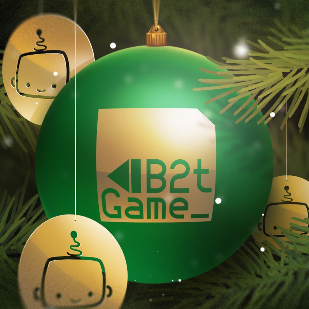 B2tGame's tweet photo. May this Christmas season be full of surprises and cheers. Happy Holidays!๐ #b2tgame #rob0 #merryxmas https://t.co/2qb6I7BwNM
