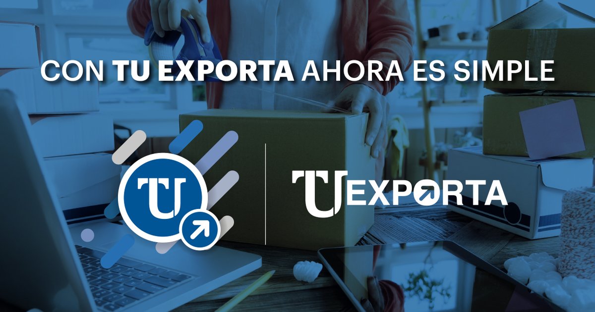 UruguayXXI's tweet photo. #TUExporta es el aliado que esperabas para realizar exportaciones menores o iguales a U$S 2000 a múltiples clientes, en cualquier parte del mundo y sin límite de operaciones. +INFO: https://t.co/DeLpmWLDeB https://t.co/qE1aRKeBWg