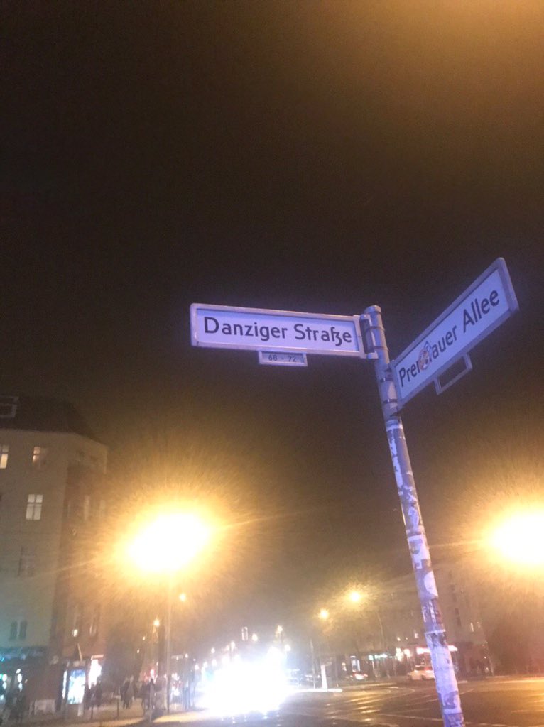 DanzigFops's tweet image. Hey hey, it looks like I am famous (infamous more like) for Germany to have named a road after me!