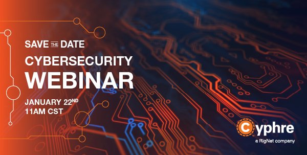 GetCyphre's tweet photo. We'd love for you to attend our first-ever #cybersecurity #webinar! Come learn about the differences between IPSec VPN firewalls, network security, along with an attack demonstration. Click on the following link to register for free! https://t.co/XJfEmH6Mf5 
#Education #Security https://t.co/7YfofYLQ61