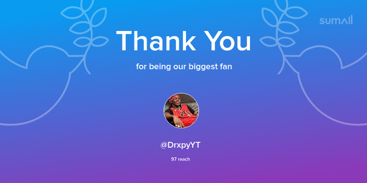 LadzzTweets's tweet photo. Our biggest fans this week: DrxpyYT. Thank you! via https://t.co/brrU4zp6ej https://t.co/sTFUV7It4n