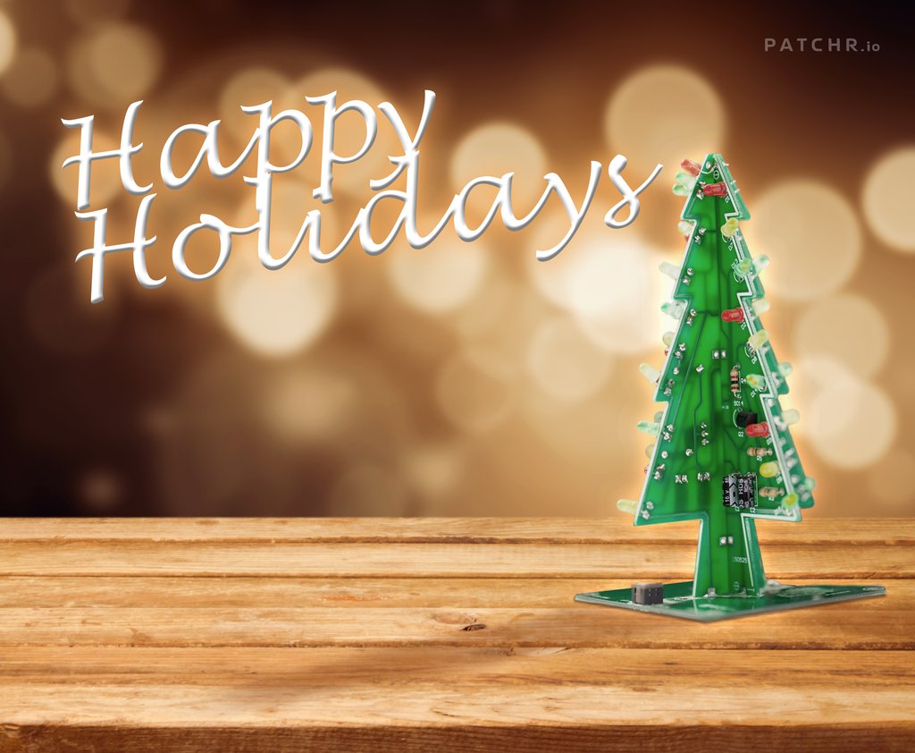 patchr_io's tweet photo. Happy Holidays, from our workshop to yours! #PCB #PoweredByPatchr https://t.co/idd2TS9AGP