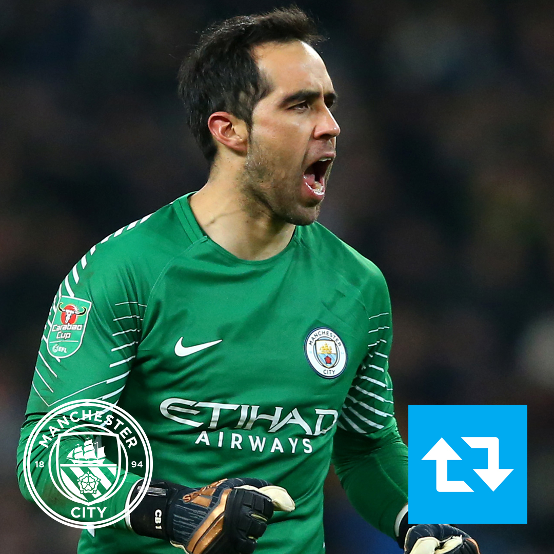 ManCityES's tweet photo. Buscamos el dueño de la portería. ¡Tú eliges!

🔄 @C1audioBravo
💙 Willy Caballero

🔵 #MCFCEspañol https://t.co/cIXVi0i6Ra