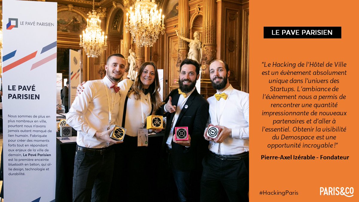 [#HackingParis] 📢 Vous portez un projet au service de l’événement et de sa dimension éco-responsable (installation son/lumière…) ? Candidatez au #DemoSpace et bénéficiez d’un espace gratuit lors du Hacking le 6 mars 2020
👉 mtr.cool/hnwmjtqjsg
<a href="/lepave_paris/">Le Pavé</a>