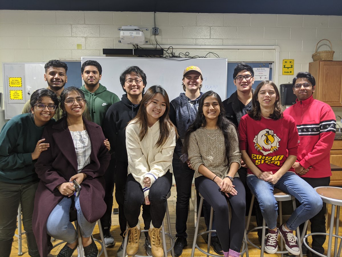 Thank you <a href="/EdisonSTEM/">EHS STEM Academy</a> Alumni for waking up early and spending time with our Sophomores and Juniors.  You truly make #WhatsGreatAboutEdisonHigh #edison12 <a href="/Edison_HS/">Edison High, NJ</a> #shinebrightedison