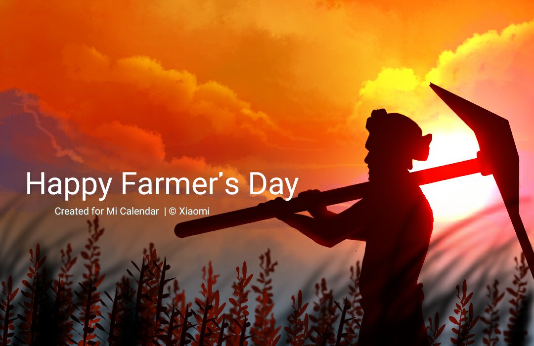 Happy farmers day