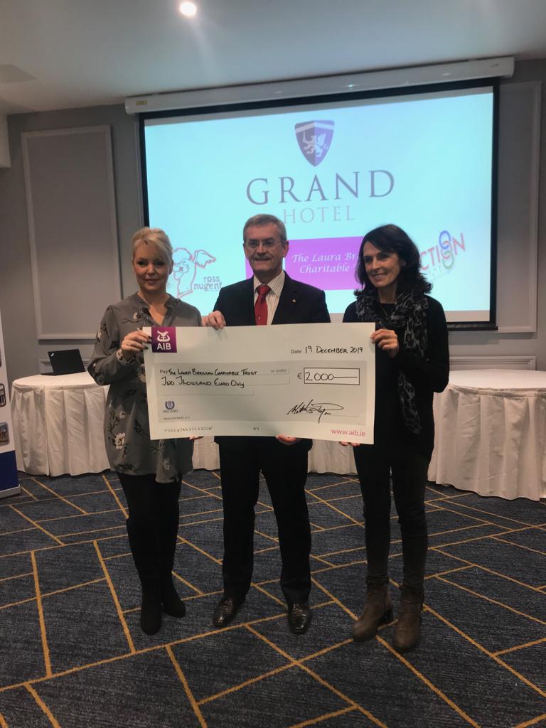 LauraBrennanCT's tweet photo. Absolutely delighted and so thankful to have received an amazing donation of €2,000 from @grandmalahide. Thank you so much @grandmalahide for your continuing support - it truly does help make a difference #LBCT #Laura #LifesTooShortToBeAnythingButHappyLB https://t.co/3KmP5Gi0ug
