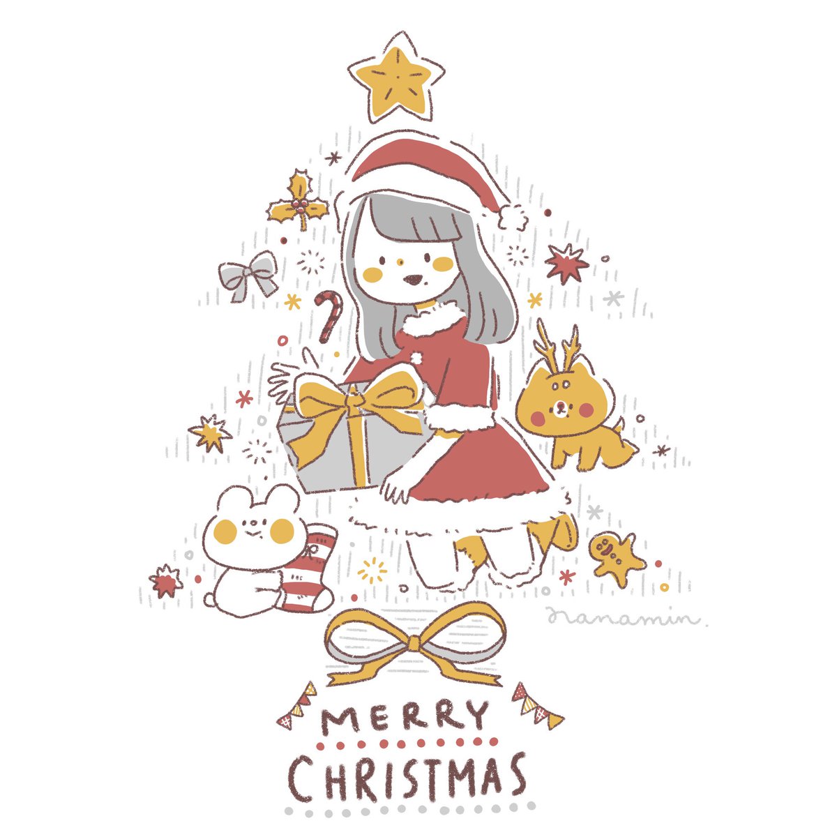 ゆるゆるポケモンズ しろくまななみんのイラスト