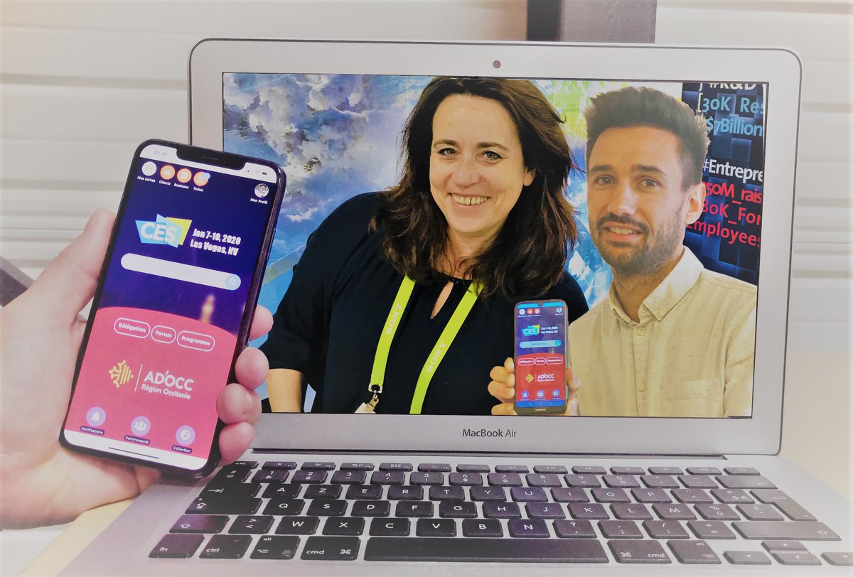 _teoola's tweet photo. Pour accompagner efficacement les 16 #startups de la délégation #Occitanie lors du #CES2020, @ADOCC_ a choisi #teoola 😍😎
Mission acceptée : personnalisation et mise en place !
avec Camille Travier et @annebaraille https://t.co/Fwow4bWbap