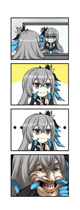 ⭐️⭐️ [Honkai Daily] ⭐️⭐️
Is it just me, or is it getting crazier out there?

Special thanks to our fan artist 블라차 for the lovely 4-Koma manga~~

#HonkaiImpact3rd #miHoYo 