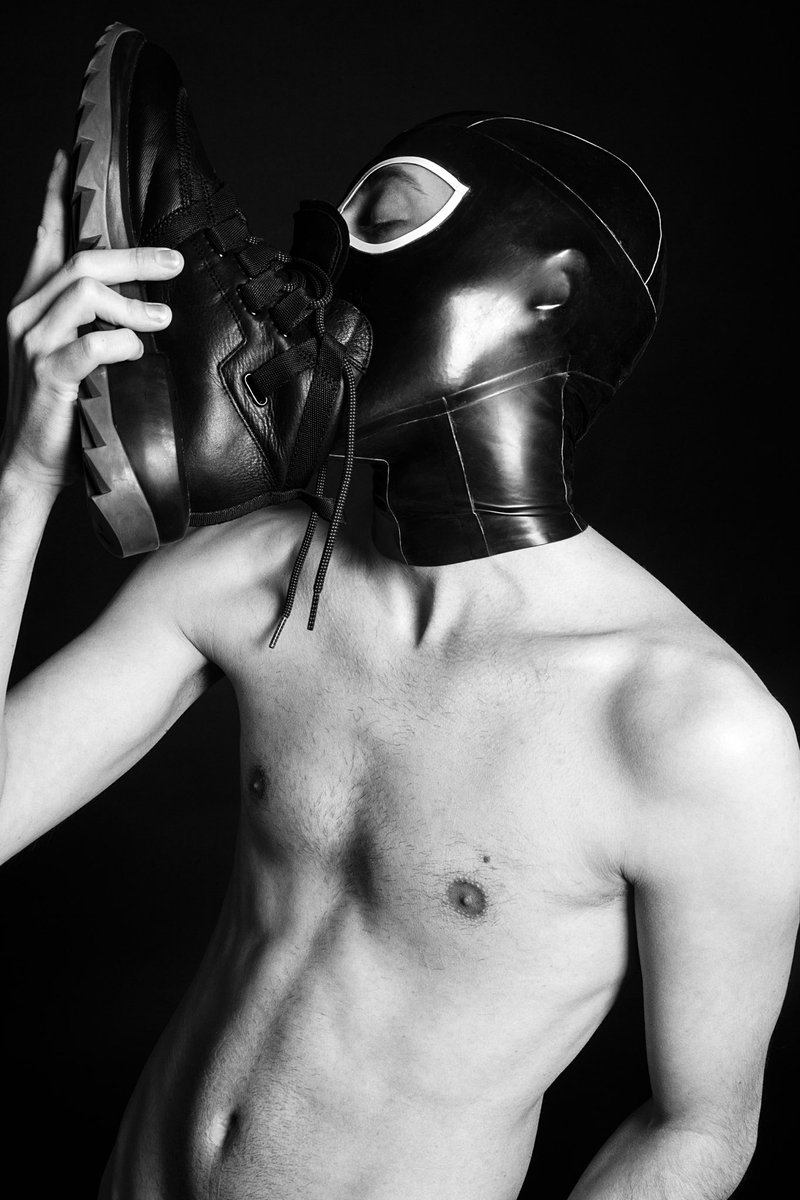 #mask. @twothedot. #fetish. #gay. 