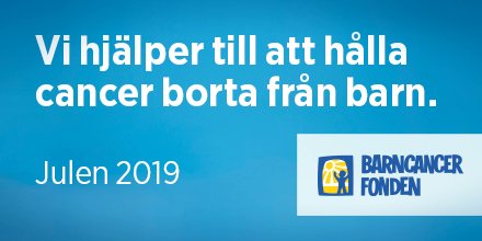 Varje dag drabbas ett barn av cancer. Men det finns hopp. Fler barn än någonsin överlever idag sin cancer. Vi är stolta över att bidra till @Barncancerfonden #barncancerfonden #ithuset #individersomgörskillnad