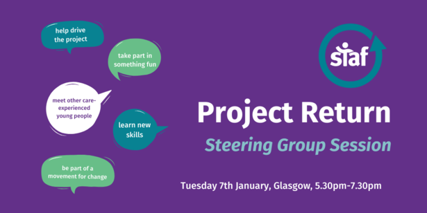 StafScot's tweet photo. Want to change the care system so that it better understands and supports young people with unresolved trauma? 

Join our next #ProjectReturn Steering Group Session on 7 January. Find out more: https://t.co/hcFvChwmNh https://t.co/ssMpBMnzwB