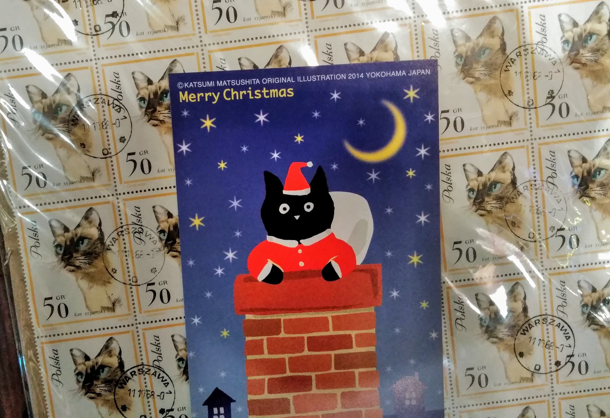 神楽坂ねこの郵便局にクリスマスイブとクリスマスの両日 何かお