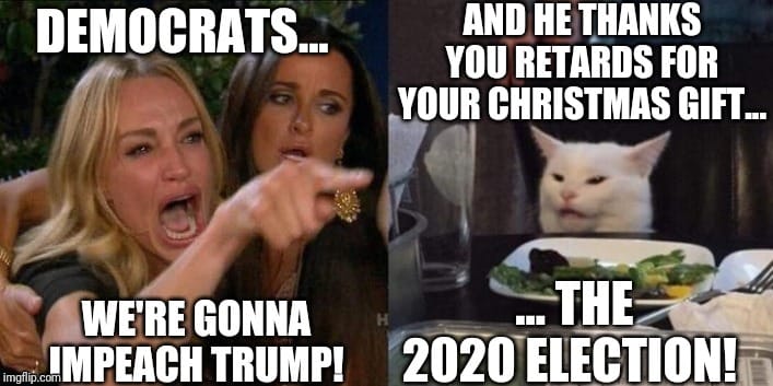 BiblicaCreation's tweet photo. Thanks #Leftard Demoncrats for the early Christmas Gift 👌👍 #MAGA  #USA 🇺🇸🇺🇸🇺🇸 https://t.co/ASf3nyBqE2