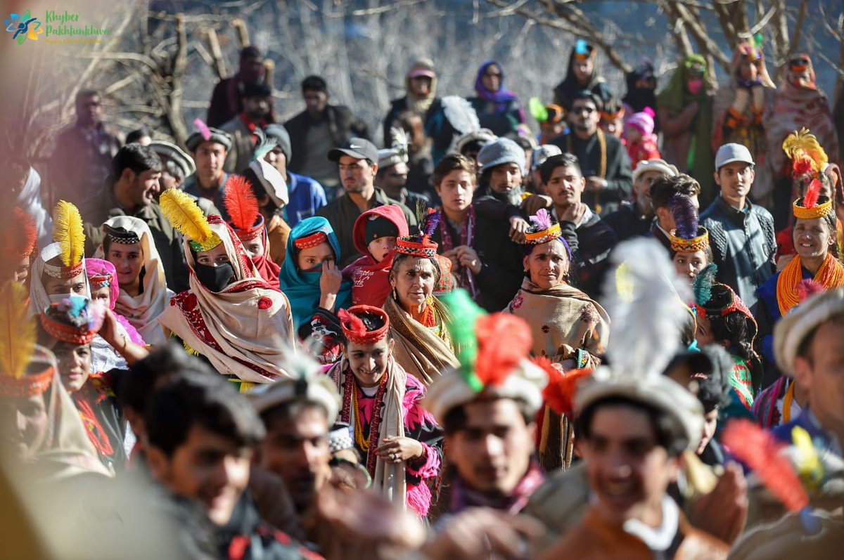 kptourism's tweet photo. Grand gala marks end of 15-day Chawmoss Festival 
Local, foreign tourists enjoy various events in Kalash Valley
The grand event of Kalash winter festival – Chawmoss or Chitirmas - was celebrated with much funfair and splendour. https://t.co/tTbMb6TpRv