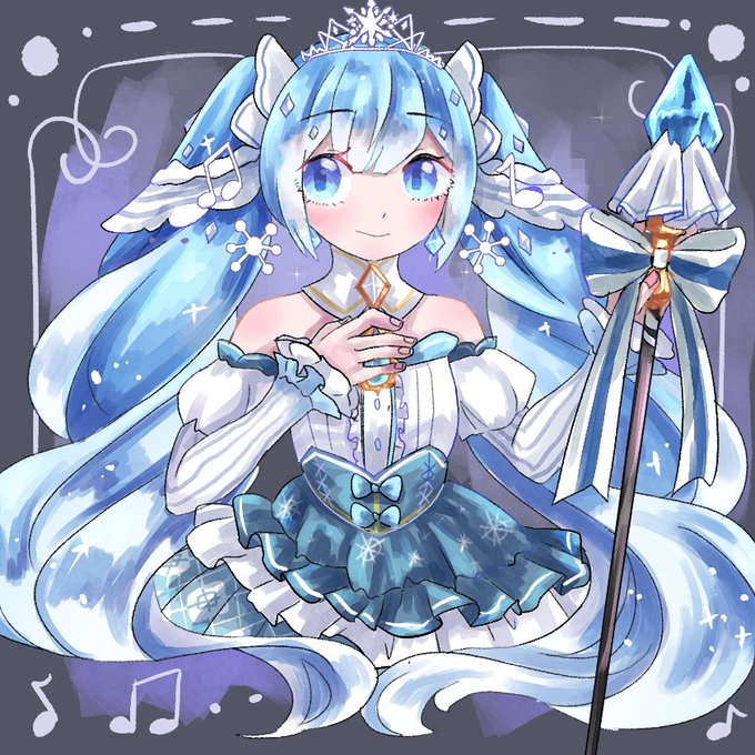 雪ミク19のtwitterイラスト検索結果