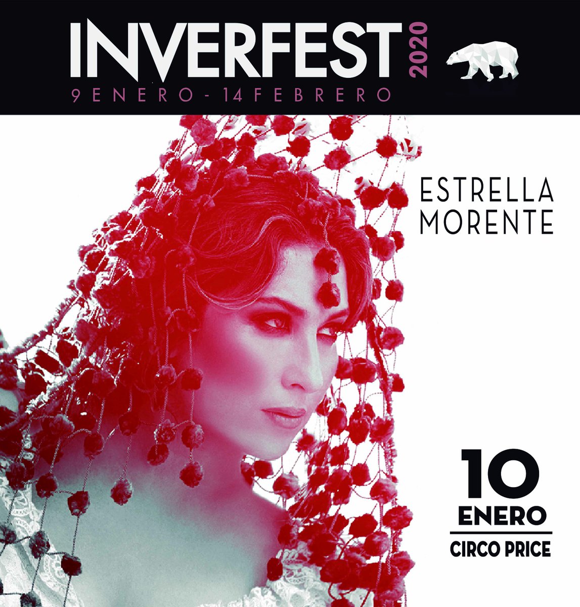 Nos vemos en Madrid el 10 de enero dentro del festival Inverfest

Entradas a la venta ➡️ bit.ly/2EIdjQy

Más información estrella-morente.es