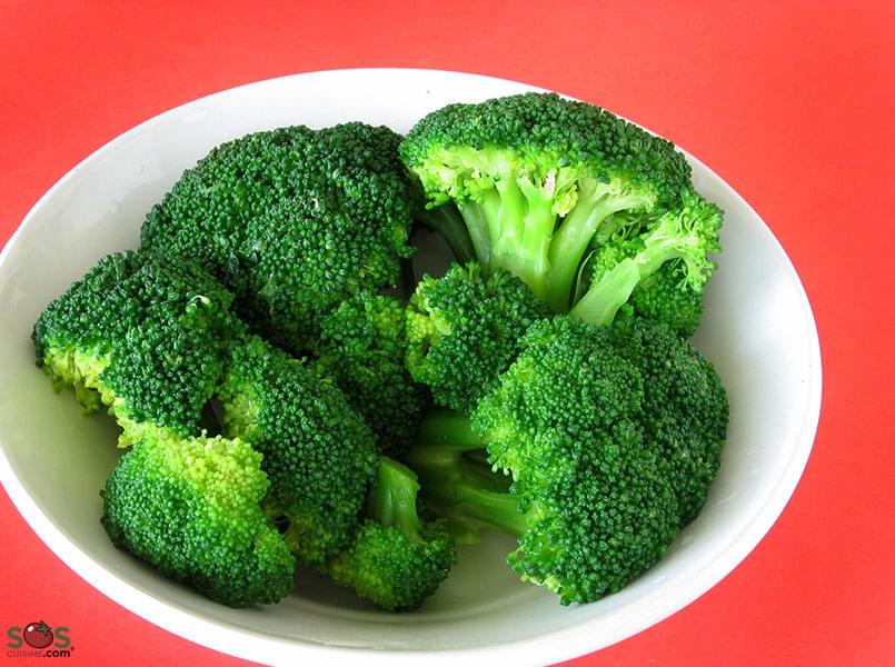 Calorias del brocoli cocido