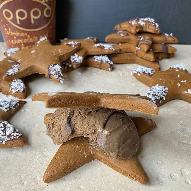 Christmas Gingerbread!

What gets you more in the Christmas mood than a baking session with nutmeg, ginger and cloves flying round. Recipe from <a href="/oppobrothers/">Oppo Brothers Ice Cream</a> online cook book (so head to this page for an easy dish for last minute entertaining) and when i… ift.tt/2sZhmVK