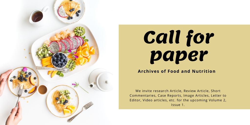 Journal of #food and #nutrition invites submission for Volume 2, Issue 1.
Submissions are open.
Submission link: bit.ly/2QSszBI
DM for queries.