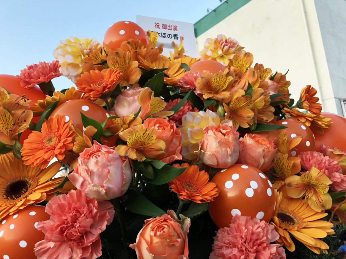 hanashigoto87's tweet photo. #黒木ほの香 様(@_kuroki_honoka )の #ドリパ2019  出演祝い楽屋花
https://t.co/yctd3KAk3L
お花はオレンジのみのアレンジメント
下の方にモミの枝をさしてクリスマス感も

聖☆ドリオンパーティ2019
12.23Mon ]　@横浜BayHall
#サンドリオン @SoundOrion0310 #STARDUST声優部 #はなライ https://t.co/Eace8QV45a