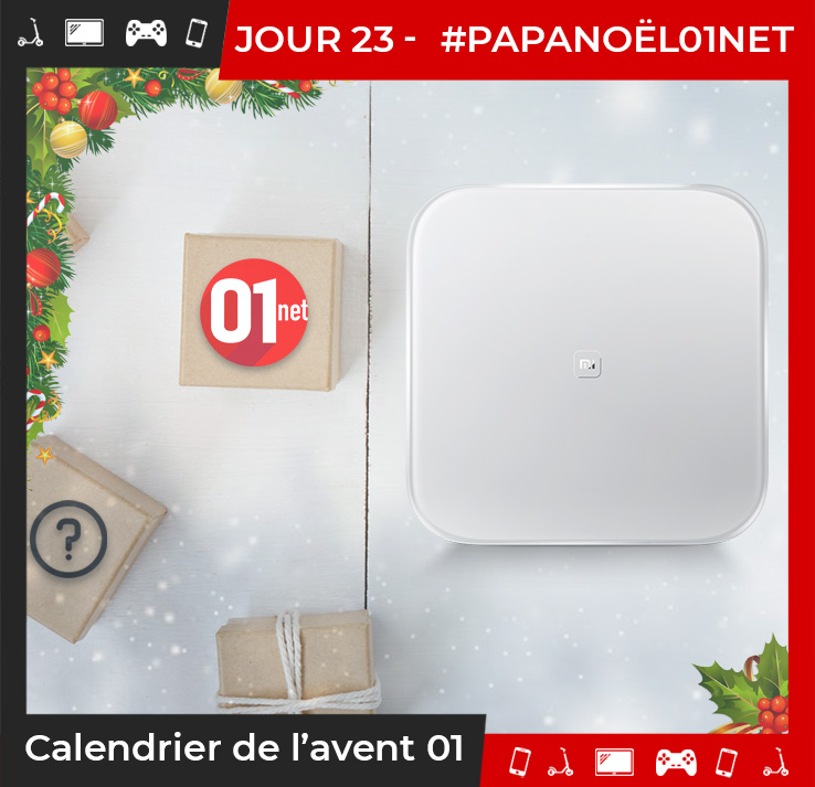 01net's tweet photo. Noël n'est plus très loin ! 🎅🏽
Aujourd'hui grâce au #PapaNoël01net tentez de remporter votre Mi Body Composition Scale !
 
Pour participer :

- Follow @01net &amp; @XiaomiFrance
- RT et like et le tweet
- Tweete avec le #PapaNoël01Net 

Ho ! Ho ! Ho (désolé c'était tentant...) https://t.co/K1LC8XoBei