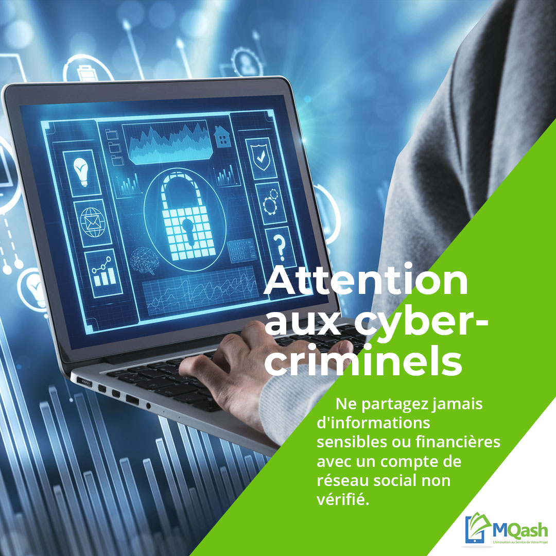 MQashCI's tweet image. Ne partagez jamais d&apos;informations sensibles ou financières avec un compte de réseau social non vérifié. Les escrocs utilisent souvent de faux profil pour se faire passer pour une entreprise légitime afin d&apos;obtenir des informations personnelles de votre part. 
#MQash #CIV225