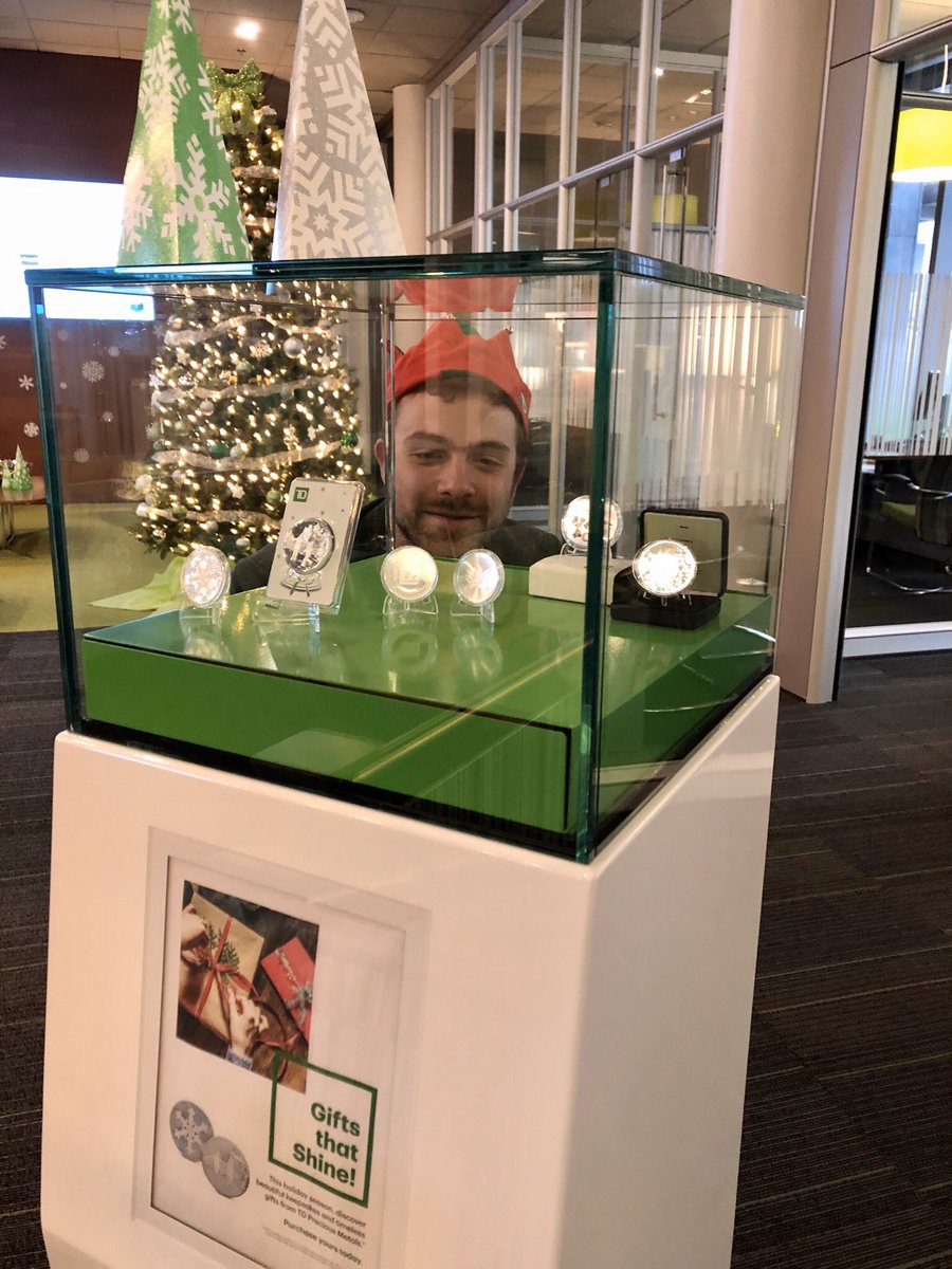 Need a last minute gift idea? Want to avoid the malls? Billy &amp; Janie didn’t love their puppy wall calendar &amp; tube socks last year? Get them the gift that [rarely] depreciates in value - TD Precious Metals! Come see us <a href="/TD_Canada/">TD (Canada)</a> on Barrington St, we have got you covered. 🎅 💰
