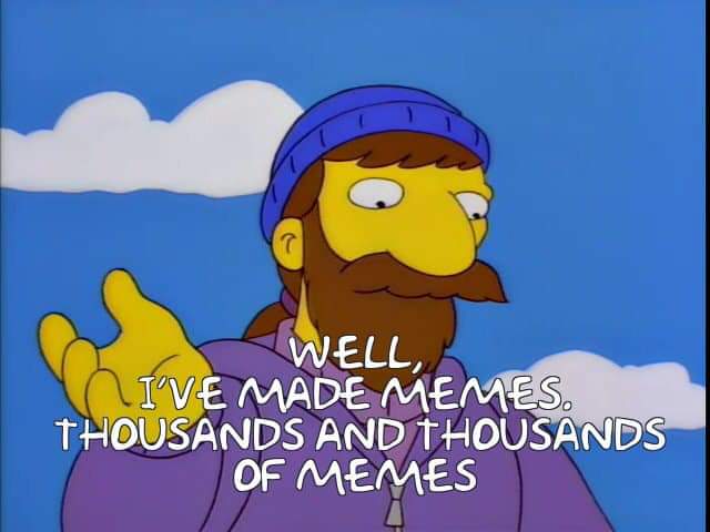 Ireland Simpsons Fans When You Have A Christmas Pint With A Mate Who Has Their Life Together And They Ask What Have You Been Up To In 19 T Co Imzi1z3gho